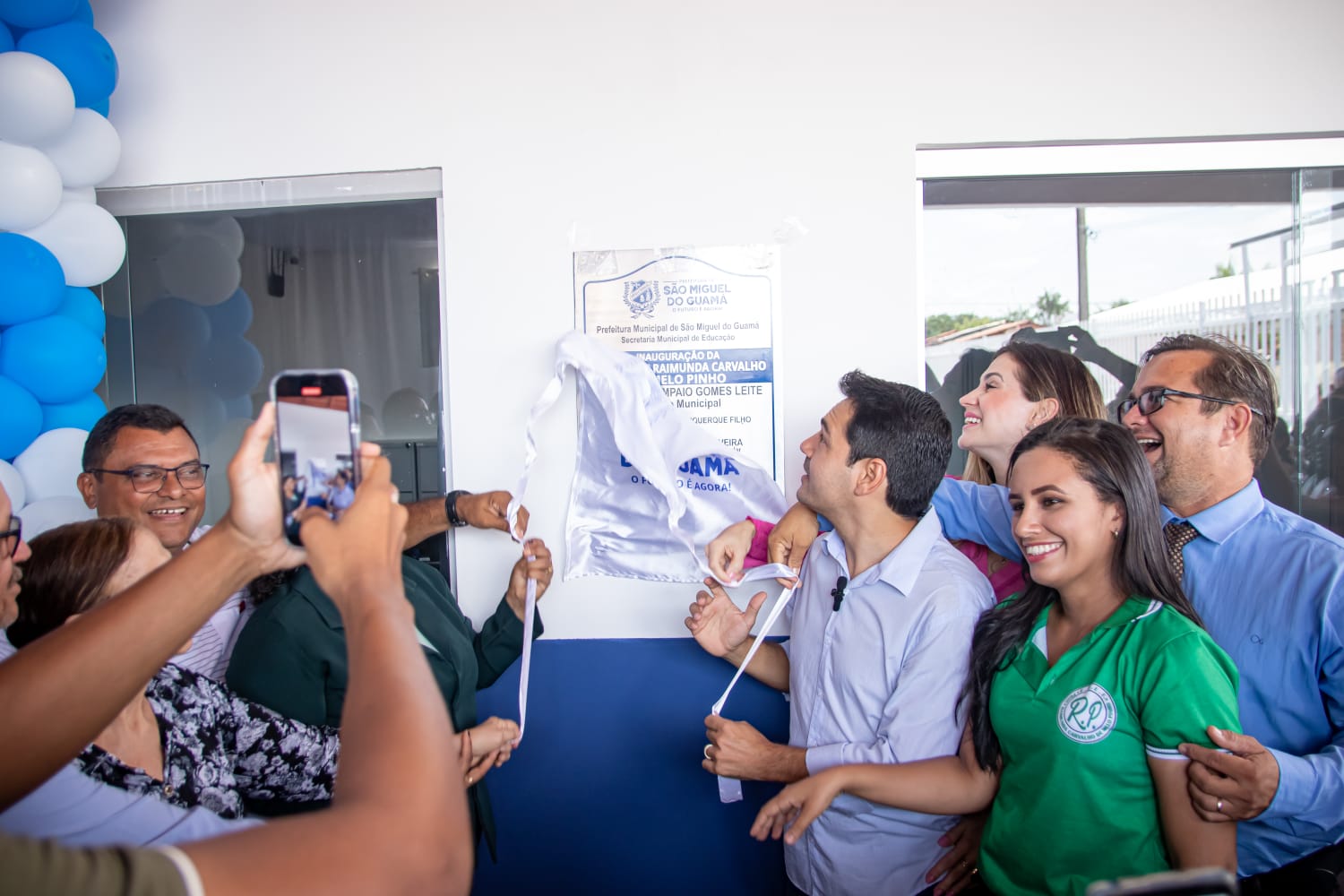 Prefeitura inaugura 7ª Escola moderna e climatizada - Prefeitura Municipal  de São Miguel do Guamá